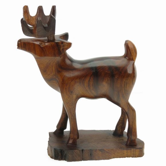 Deer - Ironwood Carving  |  EarthView