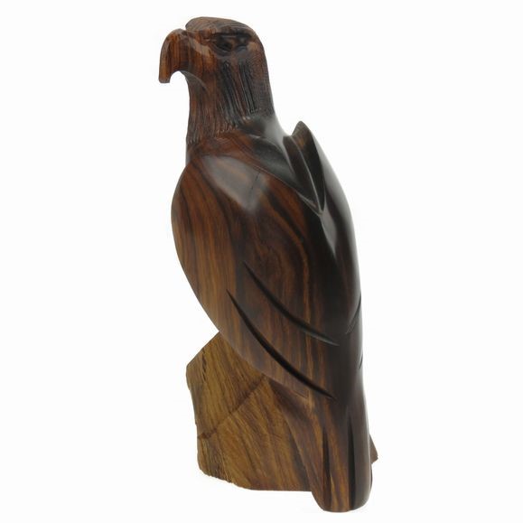 Eagle - Ironwood Carving  |  EarthView
