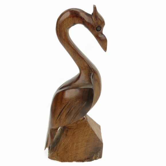 Heron - Ironwood Carving  |  EarthView