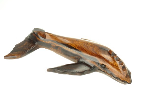 Humpback Whale - Ironwood Carving  |  EarthView
