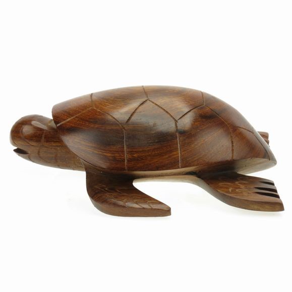 Sea Turtle - Ironwood Carving  |  EarthView