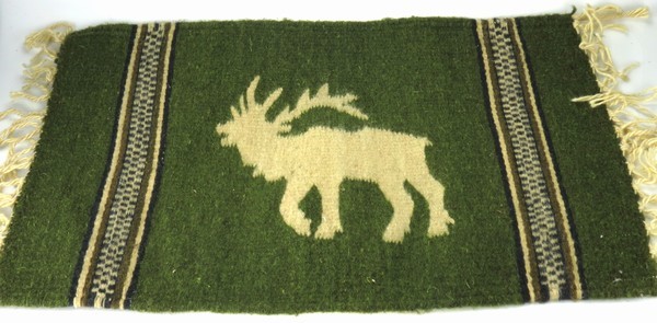 Elk Placemat - Zapotec Weaving  |  EarthView