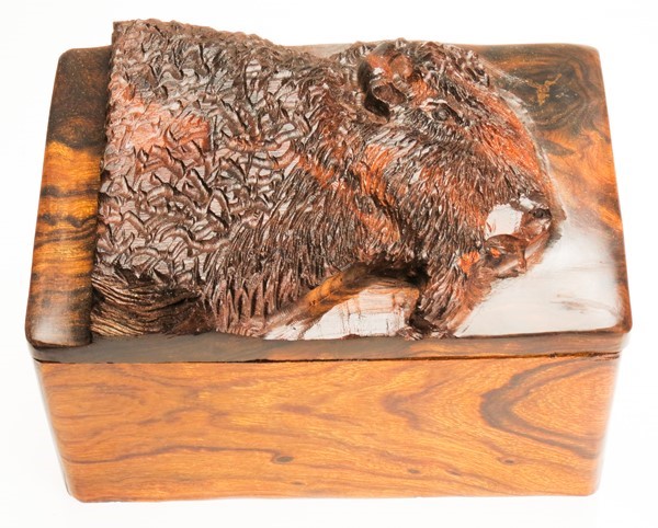 Buffalo - Ironwood Carving  |  EarthView