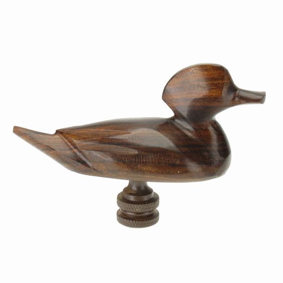 Duck Finial - Ironwood Carving  |  EarthView