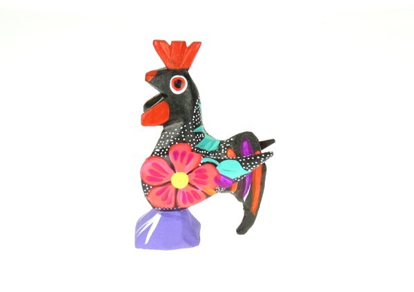 Rooster - Oaxacan Wood Carving  |  EarthView