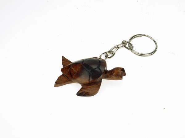 Sea Turtle Keychain - Ironwood Carving  |  EarthView