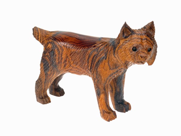 Bobcat - Ironwood Carving  |  EarthView