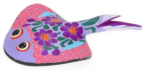 Sting Ray - Oaxacan Wood Carving  |  EarthView