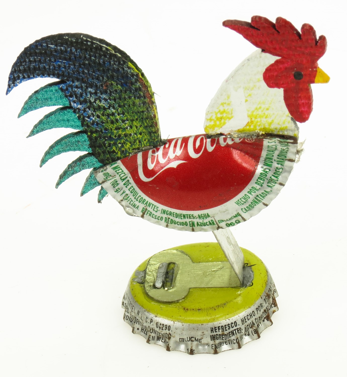 Rooster Bottle Cap Art Figure EV-6800
