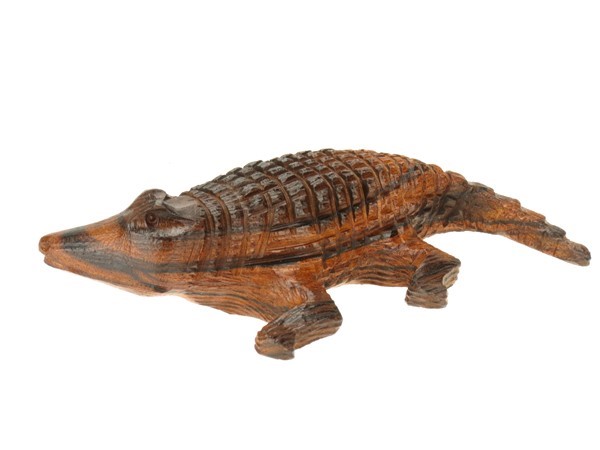 Alligator - Ironwood Carving  |  EarthView