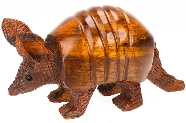 Armadillo with detail - Ironwood Carving  |  EarthView