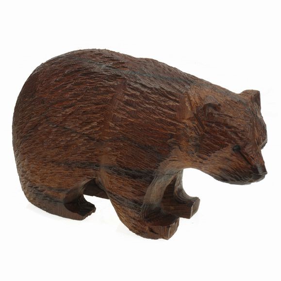 Bear, Rough - Ironwood Carving  |  EarthView
