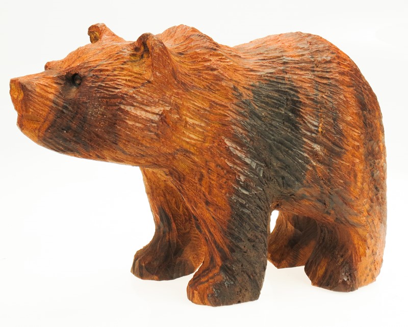 Bear, Rough - Ironwood Carving  |  EarthView