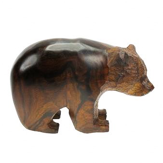 Bear smooth - Ironwood Carving  |  EarthView