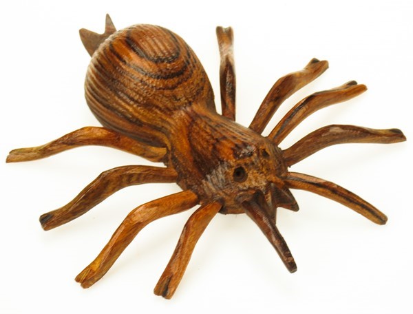 Spider - Ironwood Carving  |  EarthView