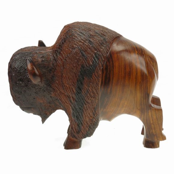 Buffalo - Ironwood Carving  |  EarthView