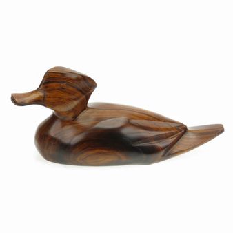 Duck - Ironwood Carving  |  EarthView