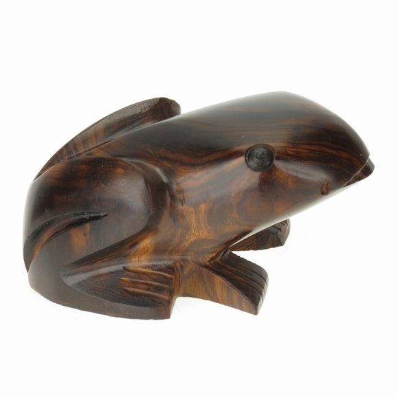 Frog - Ironwood Carving  |  EarthView