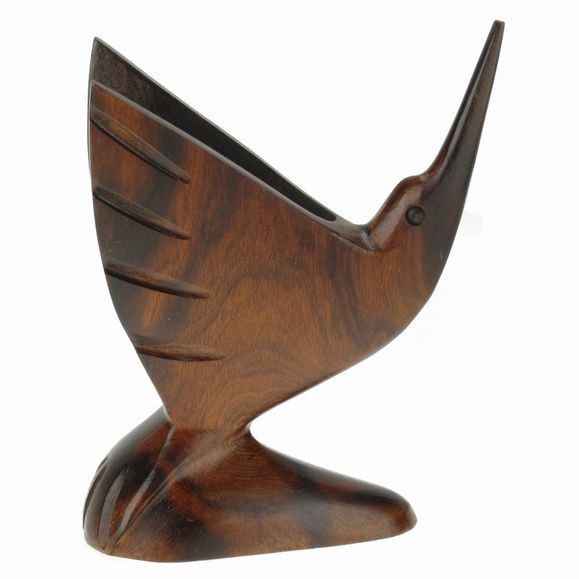 Hummingbird - Ironwood Carving  |  EarthView