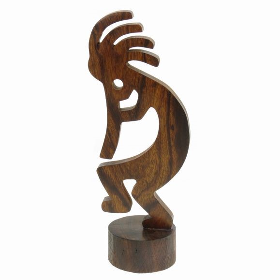 Kokopelli - Ironwood Carving  |  EarthView