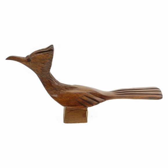 Roadrunner - Ironwood Carving  |  EarthView