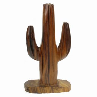 Saguaro Cactus - Ironwood Carving  |  EarthView