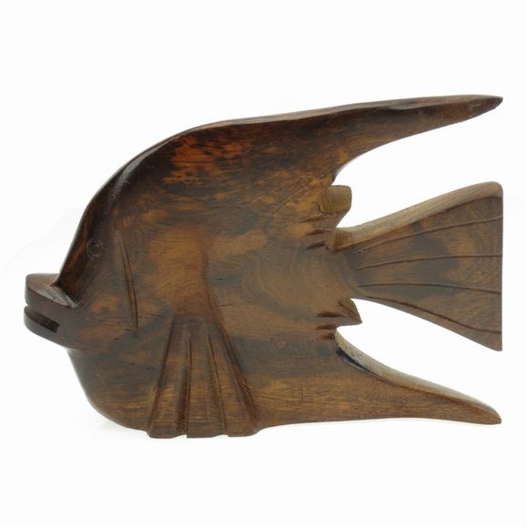 Angel Fish - Ironwood Carving  |  EarthView