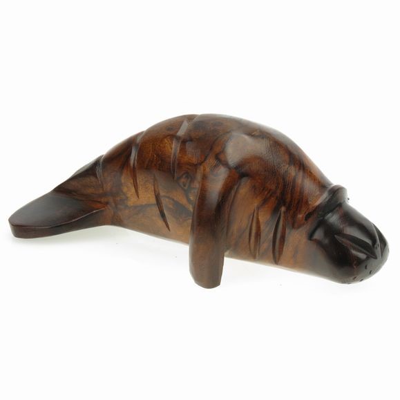 Manatee - Ironwood Carving  |  EarthView