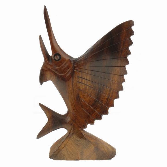 Sailfish - Ironwood Carving  |  EarthView