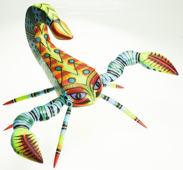 Scorpion - Oaxacan Wood Carving  |  EarthView