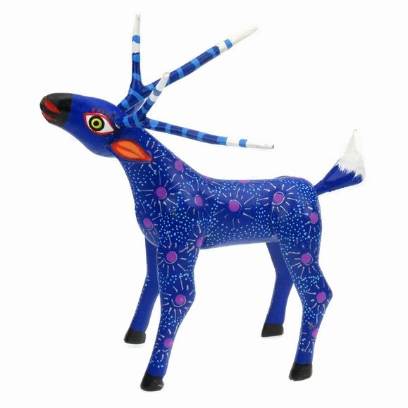 Deer - Oaxacan Wood Carving  |  EarthView