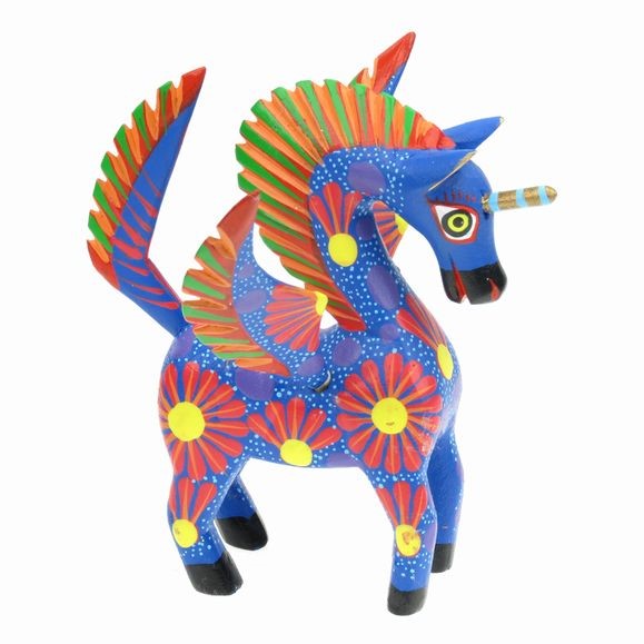 Pegasus - Oaxacan Wood Carving  |  EarthView