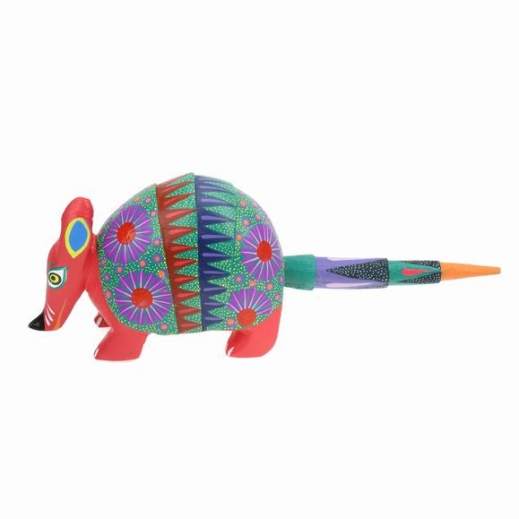 Armadillo - Oaxacan Wood Carving  |  EarthView