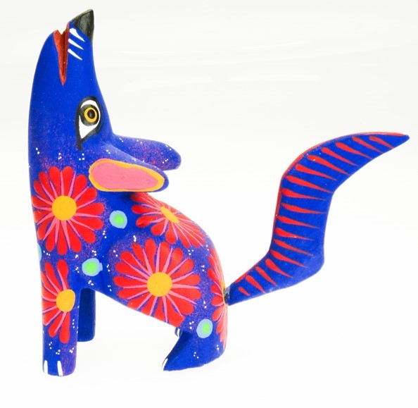 Coyote - Oaxacan Wood Carving  |  EarthView