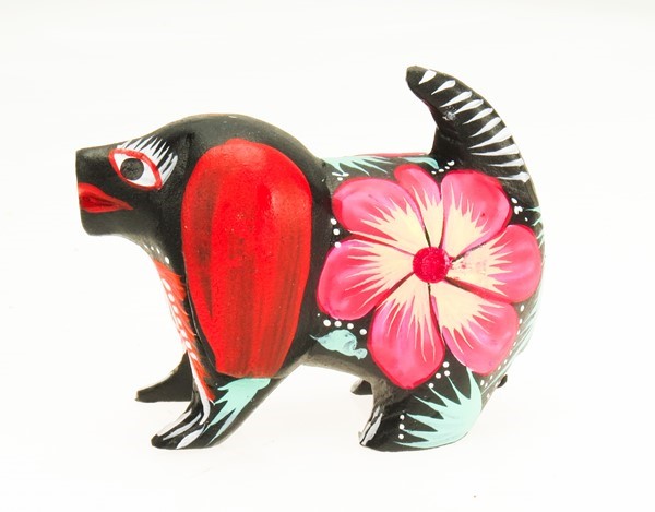 Dog - Oaxacan Wood Carving  |  EarthView