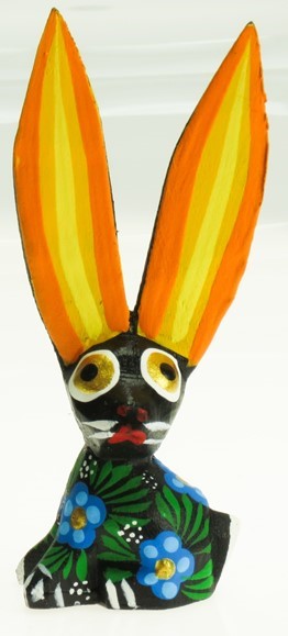 Jackrabbit - Oaxacan Wood Carving  |  EarthView