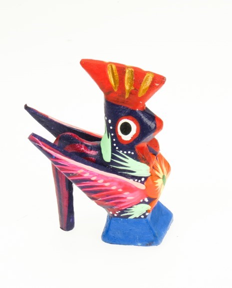 Rooster - Oaxacan Wood Carving  |  EarthView