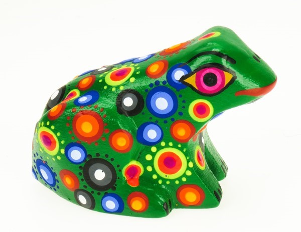 Frog - Oaxacan Wood Carving  |  EarthView