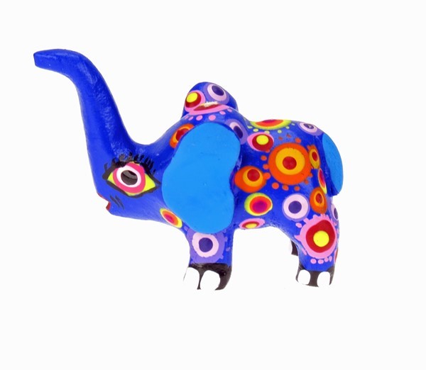 Elephant - Oaxacan Wood Carving  |  EarthView