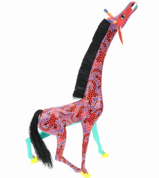 Giraffe - Oaxacan Wood Carving  |  EarthView