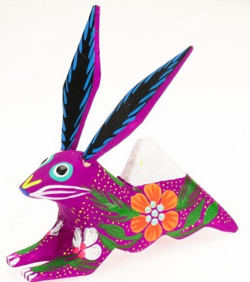 Rabbit - Oaxacan Wood Carving  |  EarthView