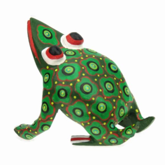 Frog - Oaxacan Wood Carving  |  EarthView