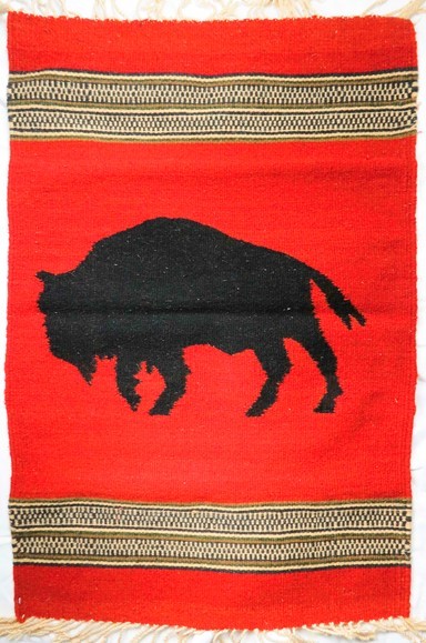 Buffalo Rug - Zapotec Weaving  |  EarthView