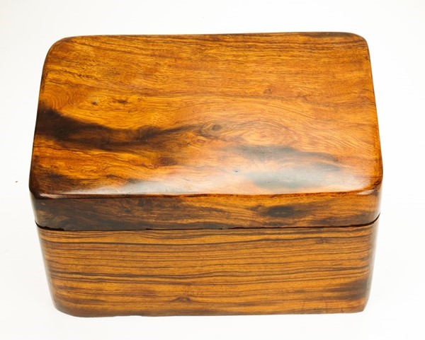 Smooth Ironwood Box - Ironwood Carving  |  EarthView