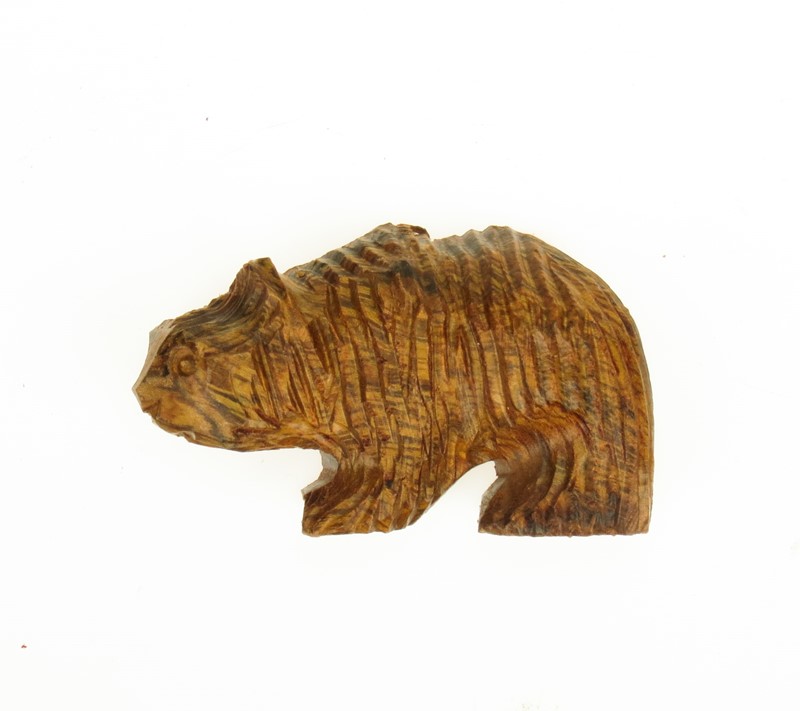 Bear 3-D Magnet - Ironwood Carving  |  EarthView