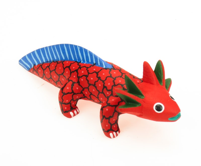 Ajolote - Oaxacan Wood Carving  |  EarthView