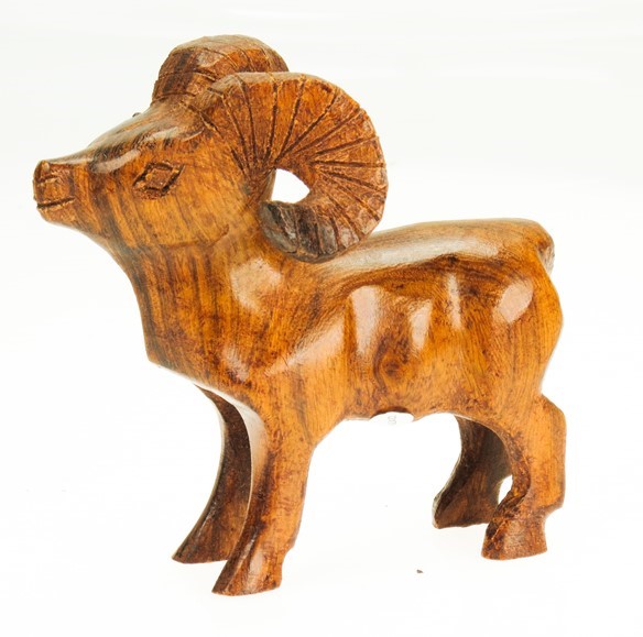 Big Horn Sheep - Ironwood Carving  |  EarthView