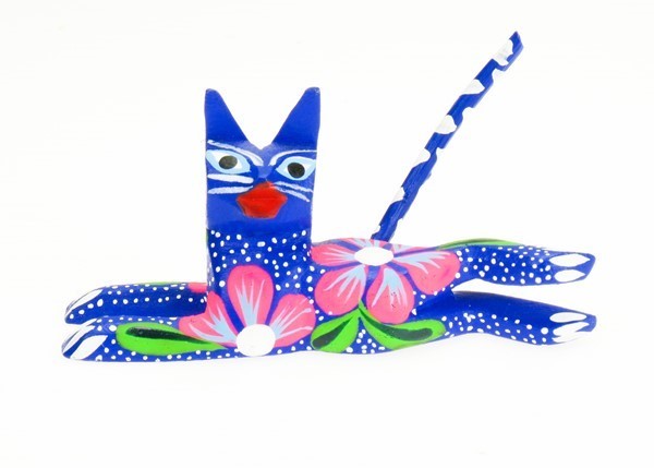 Cat - Oaxacan Wood Carving  |  EarthView