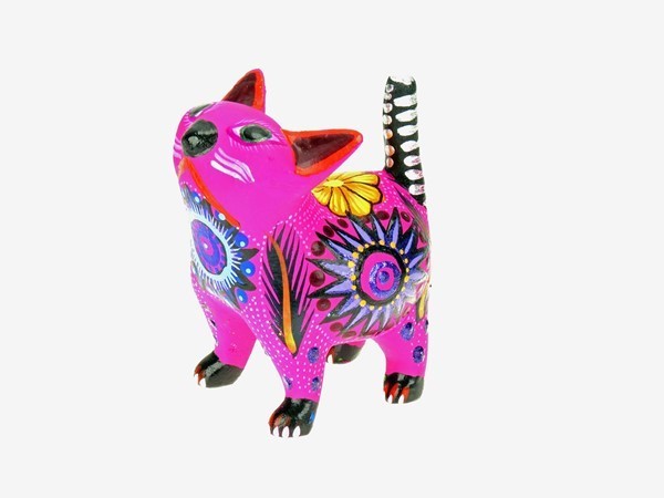 Cat - Oaxacan Wood Carving  |  EarthView