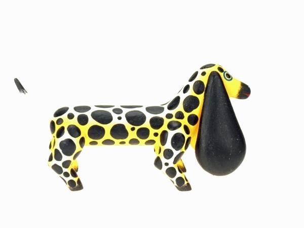 Dog - Oaxacan Wood Carving  |  EarthView
